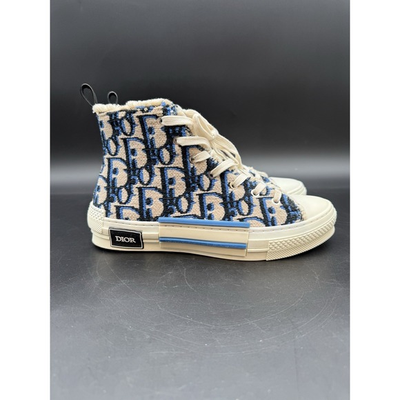 Christian Dior Other - Christian Dior Men's B23 High-Top Sneakers Oblique Tapestry Sz 39